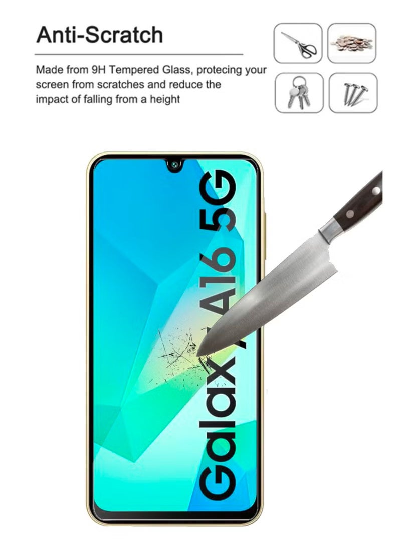 Screen Protector A16 Tempered Glass for Samsung Galaxy A16  - Image 2