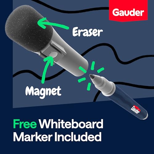GAUDER Magnetic Dry Erase Labels | 90x Magnetic Labels (3 Inches x 1 Inch) | Dry Erase Magnets for Classroom, Whiteboard and Blackboard - Image 3