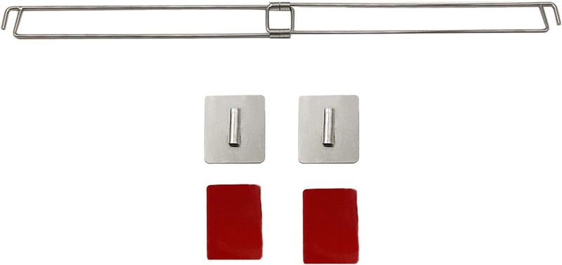Shower Corner Storage Rod Retractable Designs Versatile Suitable for Small Bathrooms - Image 4