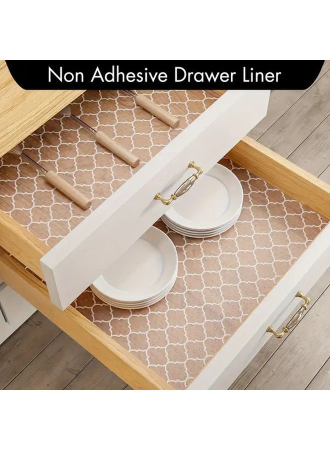 Lantern Pattern EVA Shelf Liner 30x200cm Non Slip Waterproof Easy Cut to Fit - Image 2