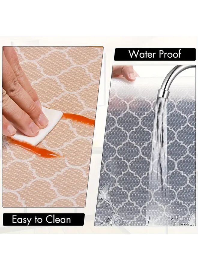 Lantern Pattern EVA Shelf Liner 30x200cm Non Slip Waterproof Easy Cut to Fit - Image 4