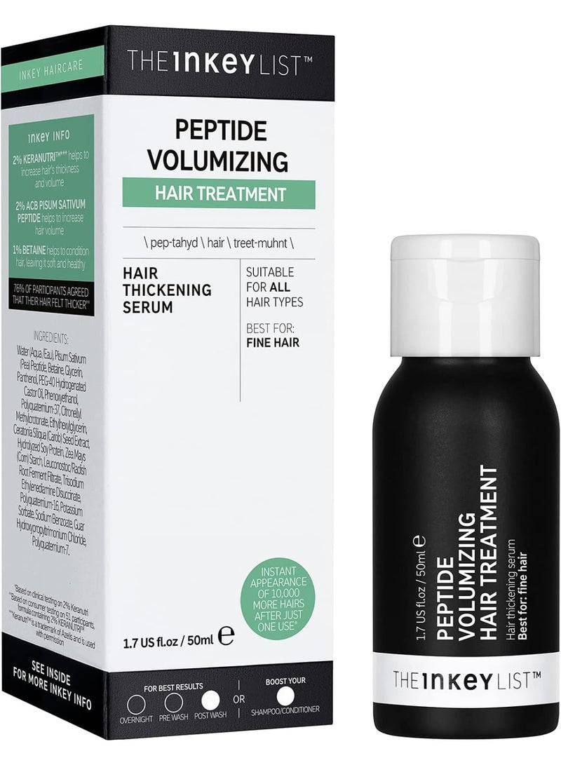 THE INKEY LIST Peptide Volumizing Hair Treatment 50ML