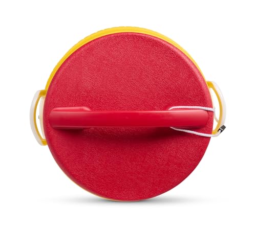 Igloo 10 gallon Industrial Beverage Cooler, Yellow/Red/White - Image 4