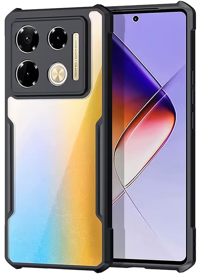 erorex For Infinix Note 40 5G Case Camera Lens Protection Back Cover Tpu Shockproof Bumper Mobile Phone Case Anti Yellowing Lightweight Protective Casing - Image 1