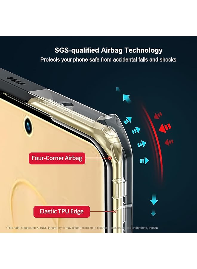 erorex For Infinix Note 40 5G Case Camera Lens Protection Back Cover Tpu Shockproof Bumper Mobile Phone Case Anti Yellowing Lightweight Protective Casing - Image 4