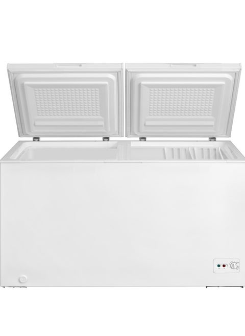 Ugine Chest Freezer, 562L, 19.8 Cu,Ft, Convertible to Refrigerator, D-Frost, Inverter, White – UCFRM562