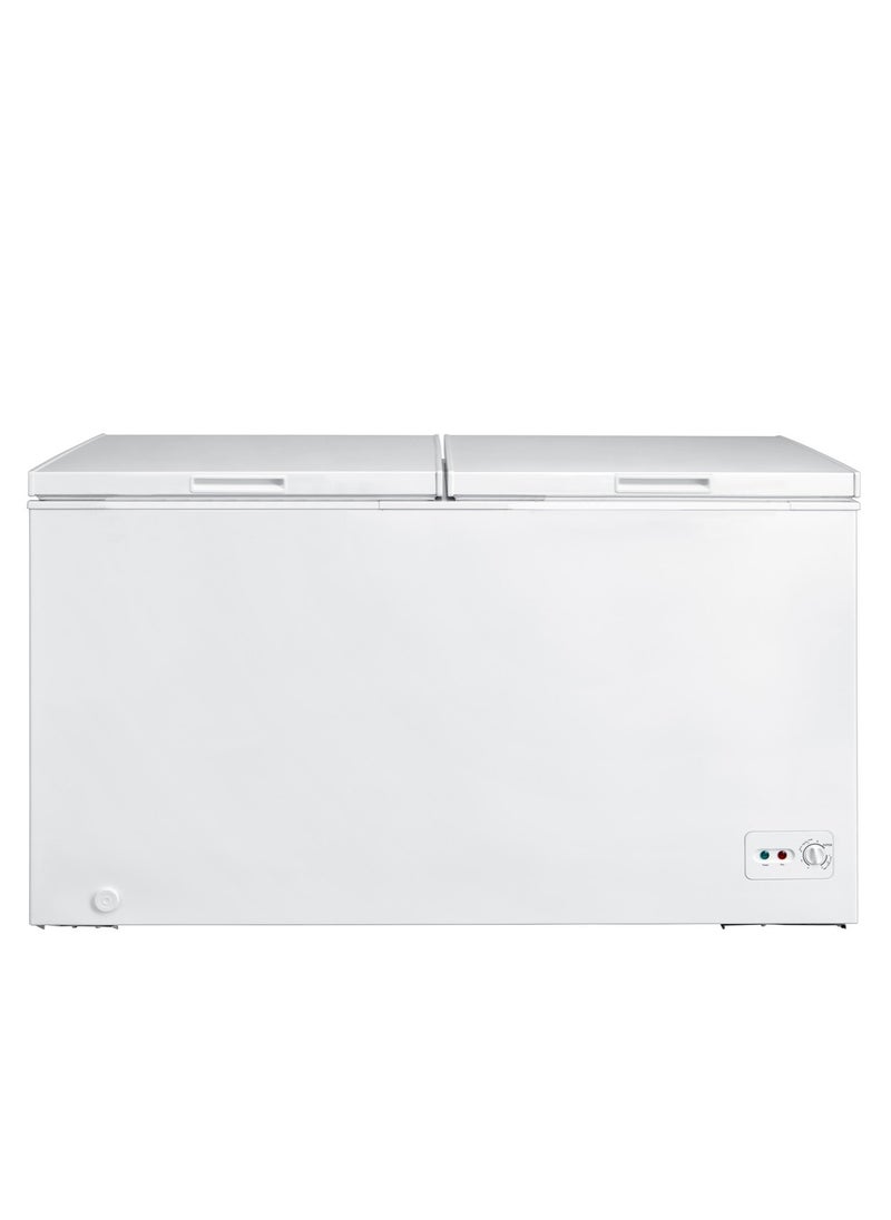 Ugine Chest Freezer, 562L, 19.8 Cu,Ft, Convertible to Refrigerator, D-Frost, Inverter, White – UCFRM562
