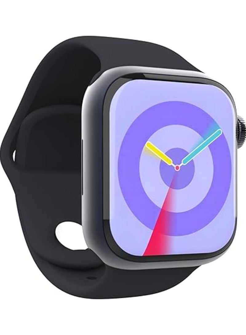 G-Tab GS9 Mini/1.75 Inches Amoled/Always Display On/Raise to Awake/Health Tracking/Multi Sport Mode/1 GB Storage Black - Image 1