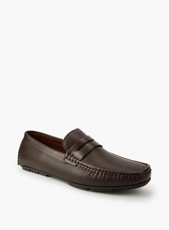 LBL by Shoexpress Men Waffle Textured Loafers