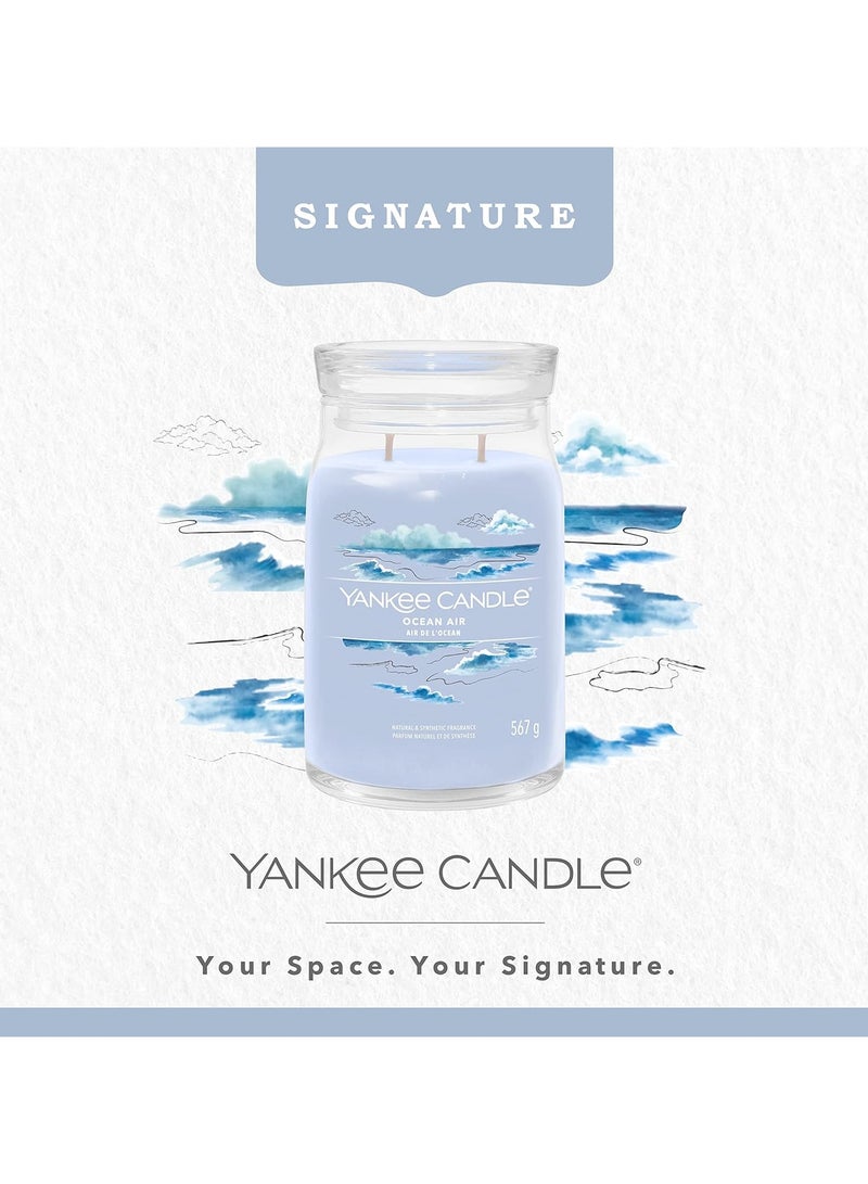 يانكي كاندل عطر أوشن إير الطبيعي والاصطناعي 567 غ - Image 2