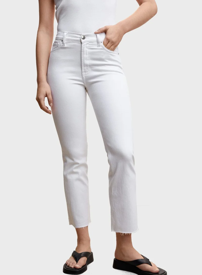 MANGO High Waist Jeans