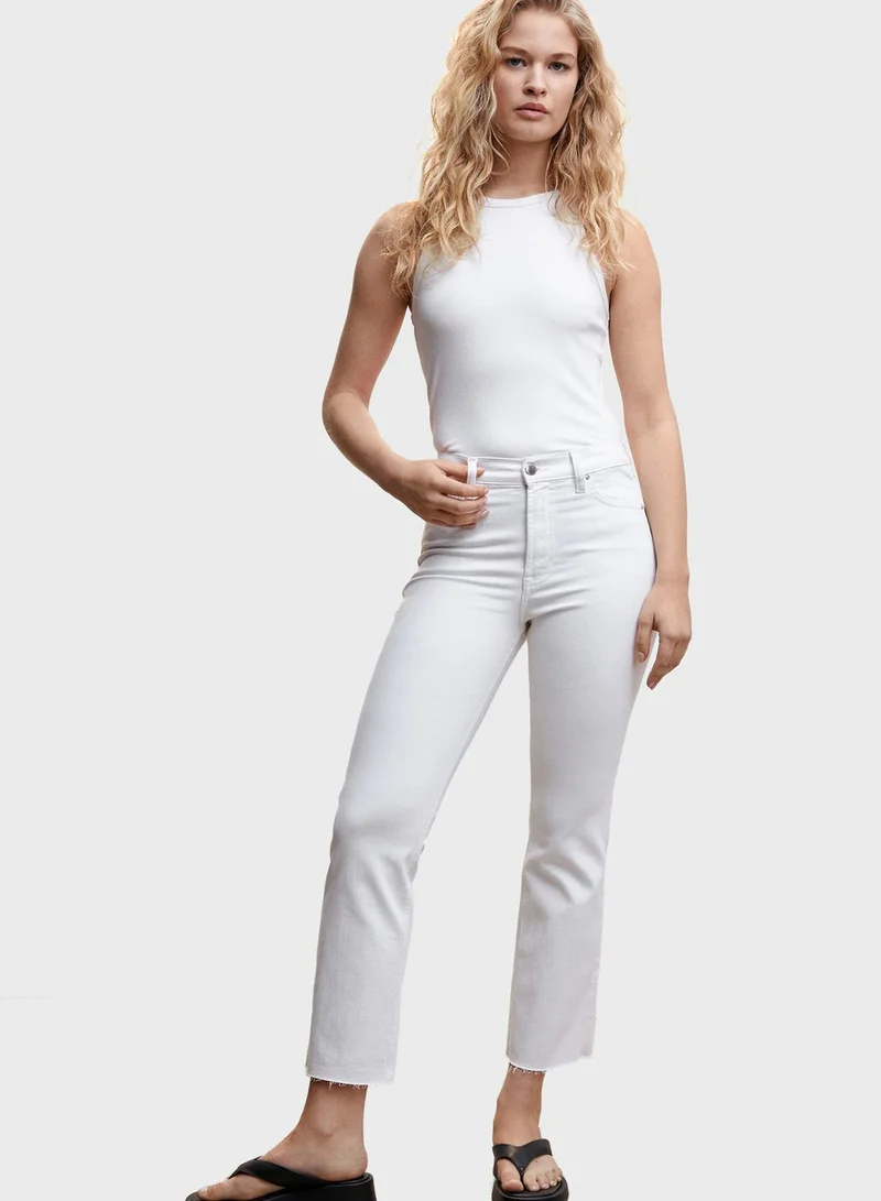 MANGO High Waist Jeans