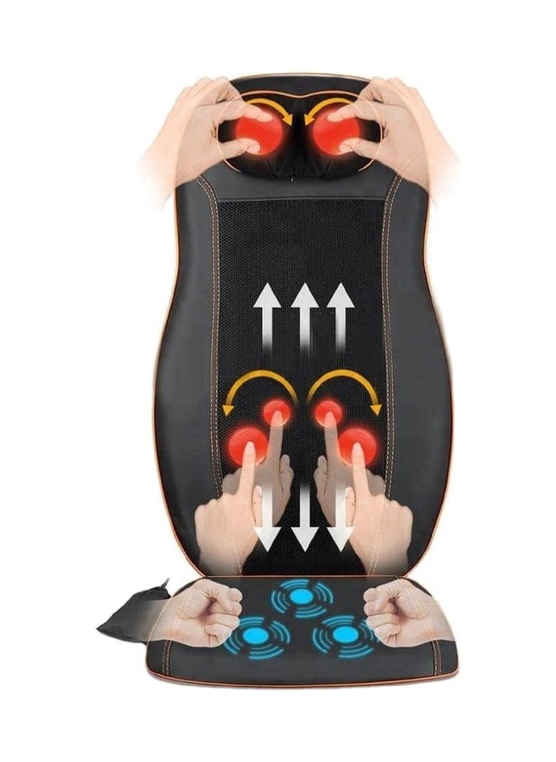 Relax Smart Relax Smart Shiatsu Back Massager, Massage Cushion with Heat, Massage Chair for Neck, Back, Shoulders and Height-Adjustable Massage Seat  - Image 2