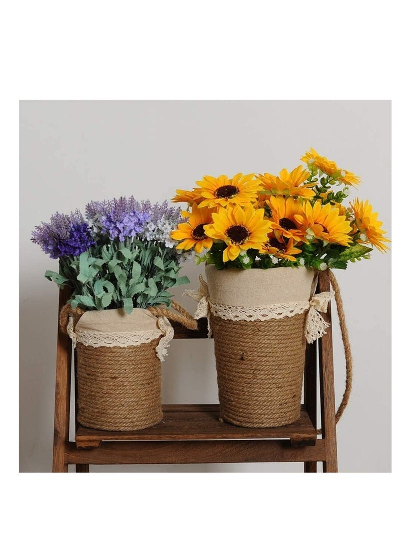 Premify Natural Jute Twine, 100m/330 Feet Brown Thick Jute Rope. 3mm/4Ply Jute String for Floristry, DIY Arts & Crafts, Gifts Wrapping, Decoration, Bundling, Garden & Recycling - Image 5