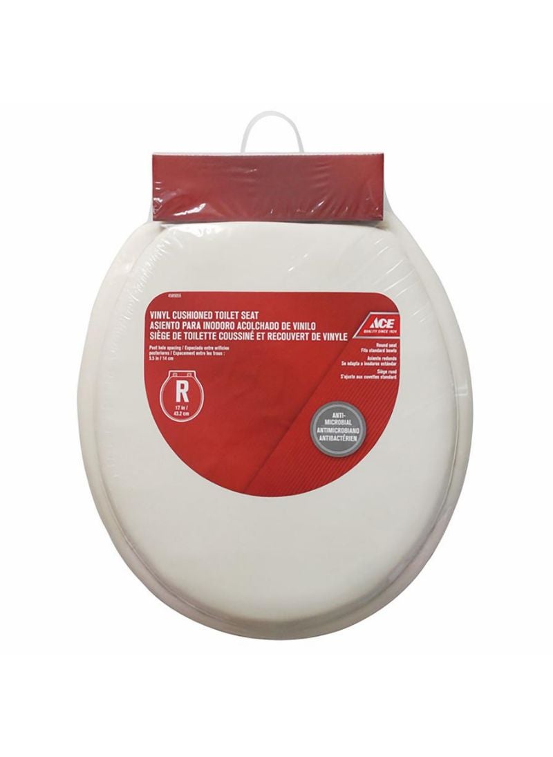 Ace Vinyl Cushioned Toilet Seat