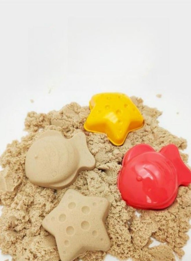 11-Piece Cartoon Beach Toy Kit For Kids With Jug Bucket Shaping Module Shovel