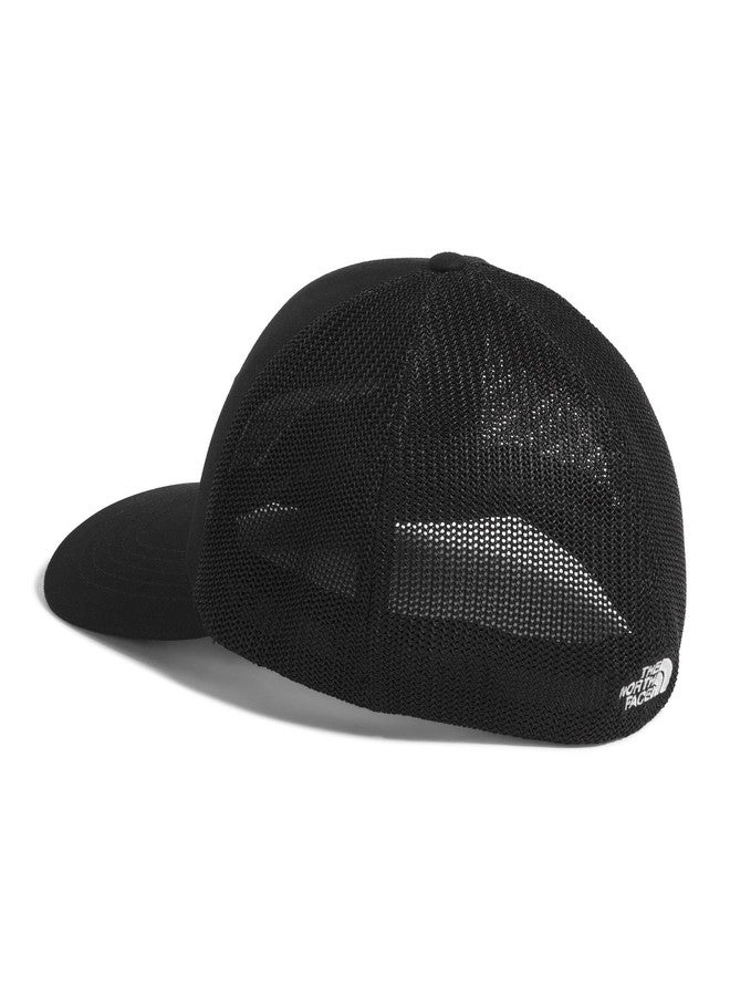 The North Face Fitted Truckee Trucker | Baseball Style Cap for Men & Women, Casual Hat for Golf, Cycling & Everyday Wear, TNF Black, Large/X-Large - Image 2