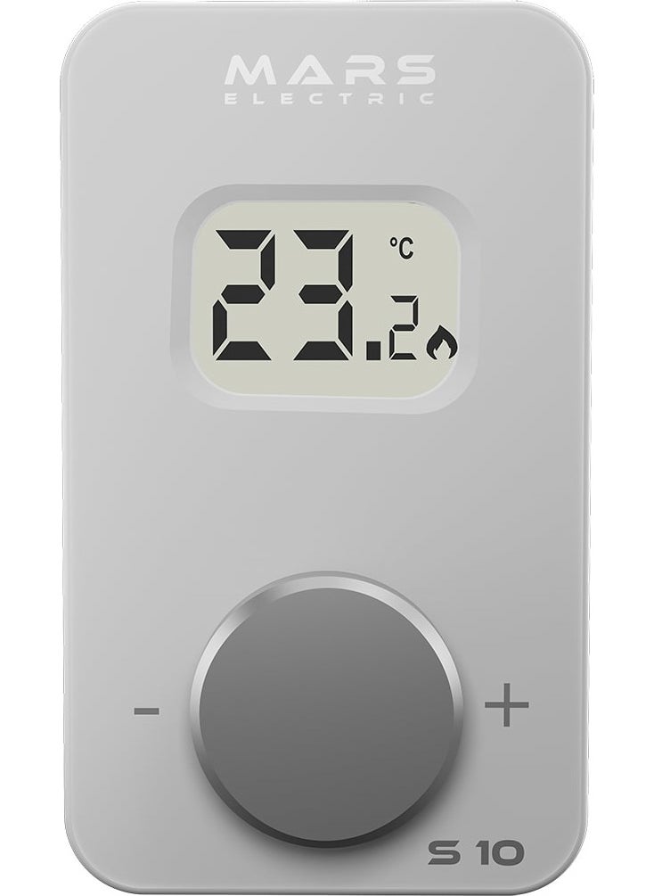 Native Audio N A By Mars Mars S10 Wireless Digital Room Thermostat White  - Image 3