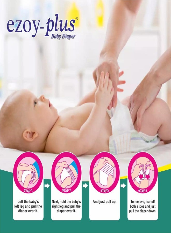Ezoyplus Baby Diaper XL Size |12-17 kg |Extra Soft & Super Absorption |Diaper For baby (XL, 24, count) - Image 5