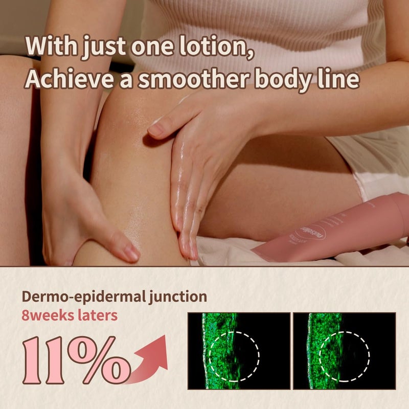 nutseline لوشن الجسم النحيف من أروما نوت مع 11 زيت عطري أساسي، لوشن مضاد للسيلوليت، رائحة طبيعية، خالي من الجلوتين (200 مل / 6.76 أونصة سائلة) - Image 4