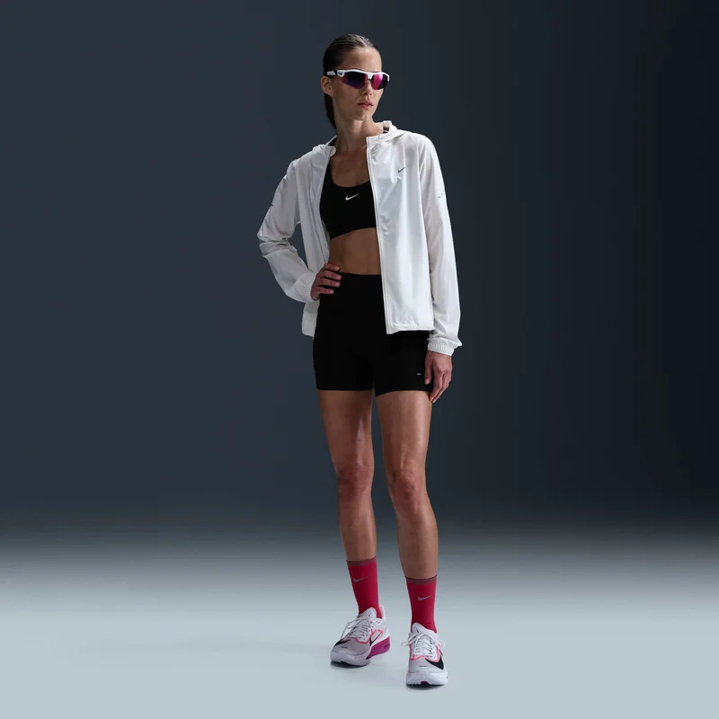 Nike Black Women's Swift Running Bike Shorts for Women | Best Price UAE