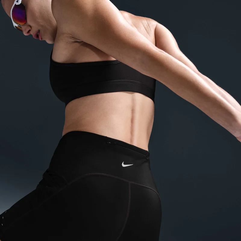 Nike Black Women's Swift Running Bike Shorts for Women | Best Price UAE
