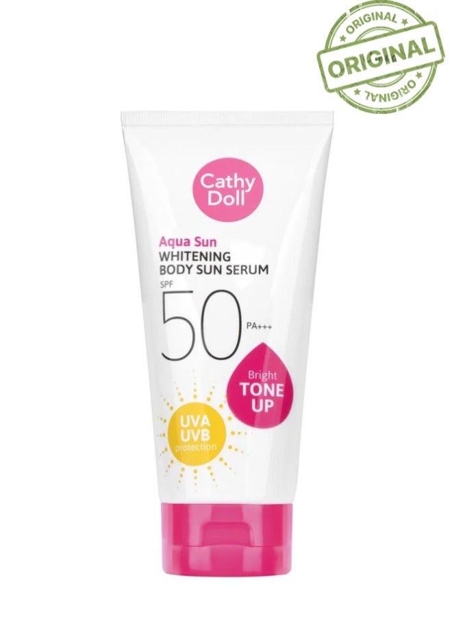 CathyDoll Aqua Sun Whitening Body Sun Serum SPF50 138ml