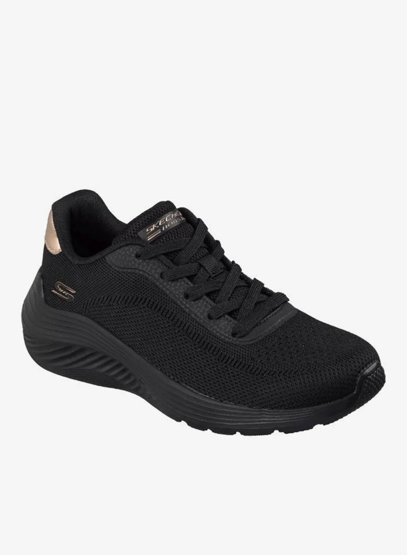 Skechers BLACK KNIT Bobs Squad Waves for Women | Best Price UAE