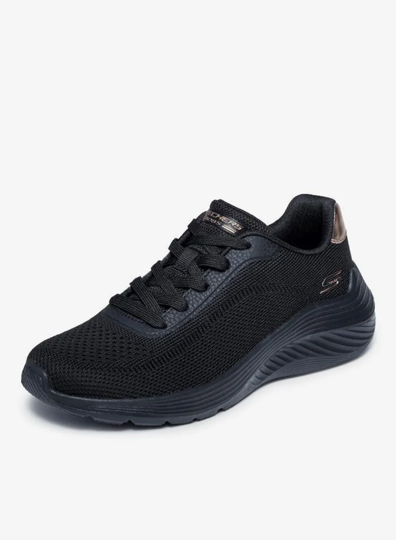 Skechers BLACK KNIT Bobs Squad Waves for Women | Best Price UAE