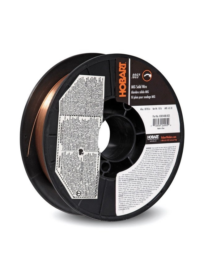 Hobart H305408R22 ER70S-6 10-Pound ER70S-6 Carbon-Steel Solid Welding Wire, 0.035-Inch