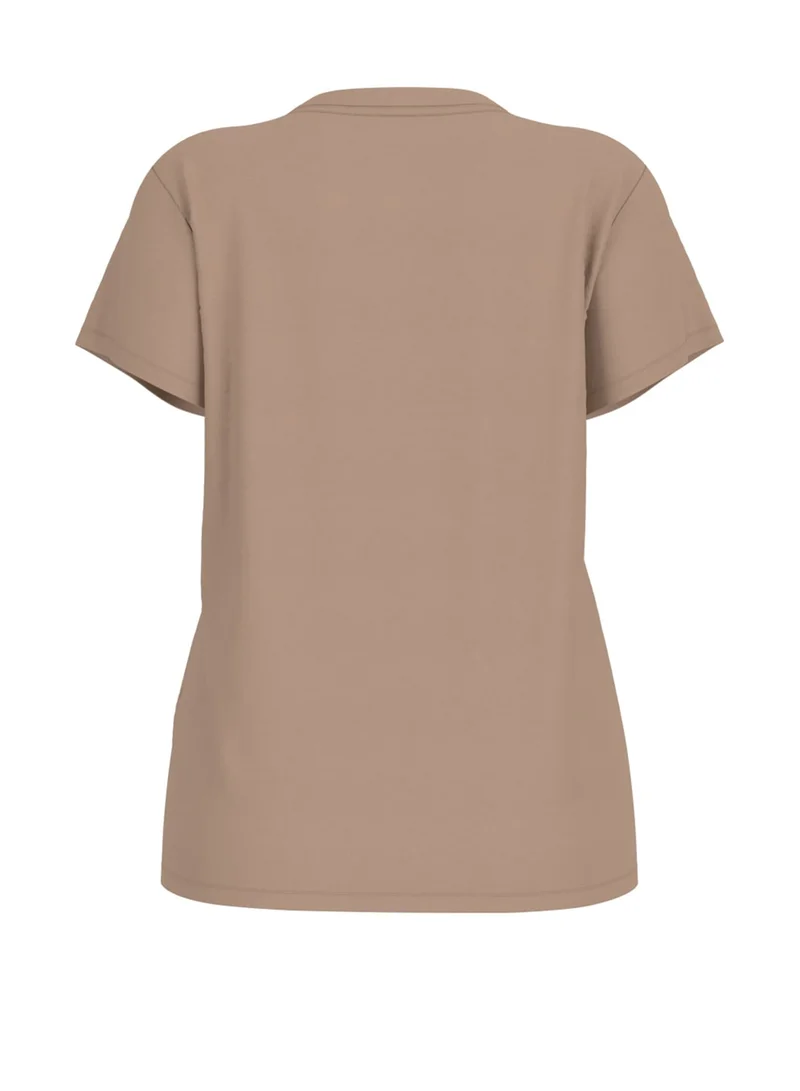 جس Short Sleeve  Logo Desert Flower Easy T-Shirt