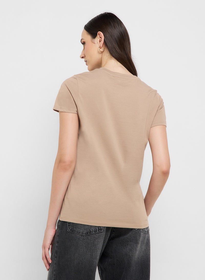 GUESS Short Sleeve  Logo Desert Flower Easy T-Shirt  - Image 2