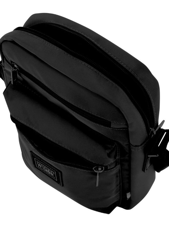 Wires Messenger Bag Shoulder Bag Crossbody Bags with Adjustable Strap Cross-Body Bags for Men,Waterproof Travel Bag Daily Man Bag Gift with Detachable keychain for Ipad 9.8 Inch  - Image 3