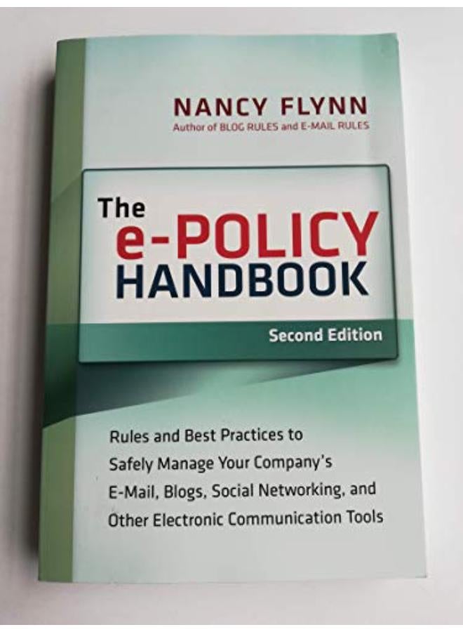 The E-Policy Handbook