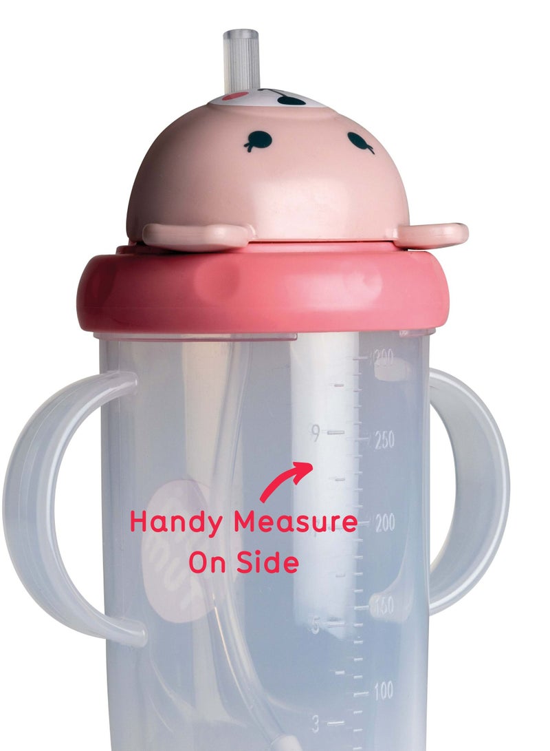 TUM TUM Tippy Up Free Flow Sippy Cup (No Valve), Sippy Cup for Toddlers, BPA Free (Betsy Bear 300ml) - Image 3