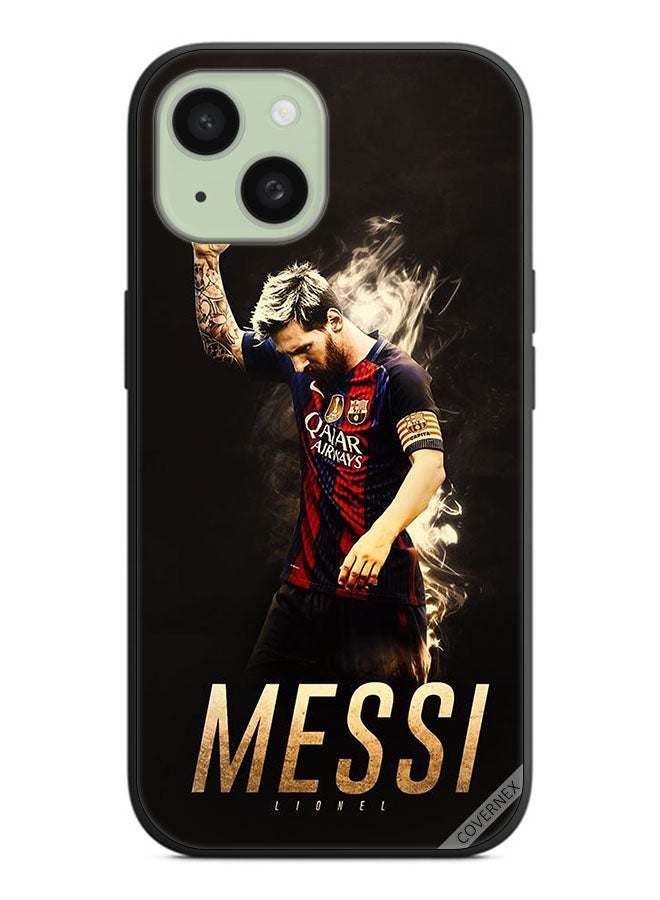 Covernex Protective Case Cover For Apple iPhone 15 Plus Lionel Messi Vintage  - Image 1