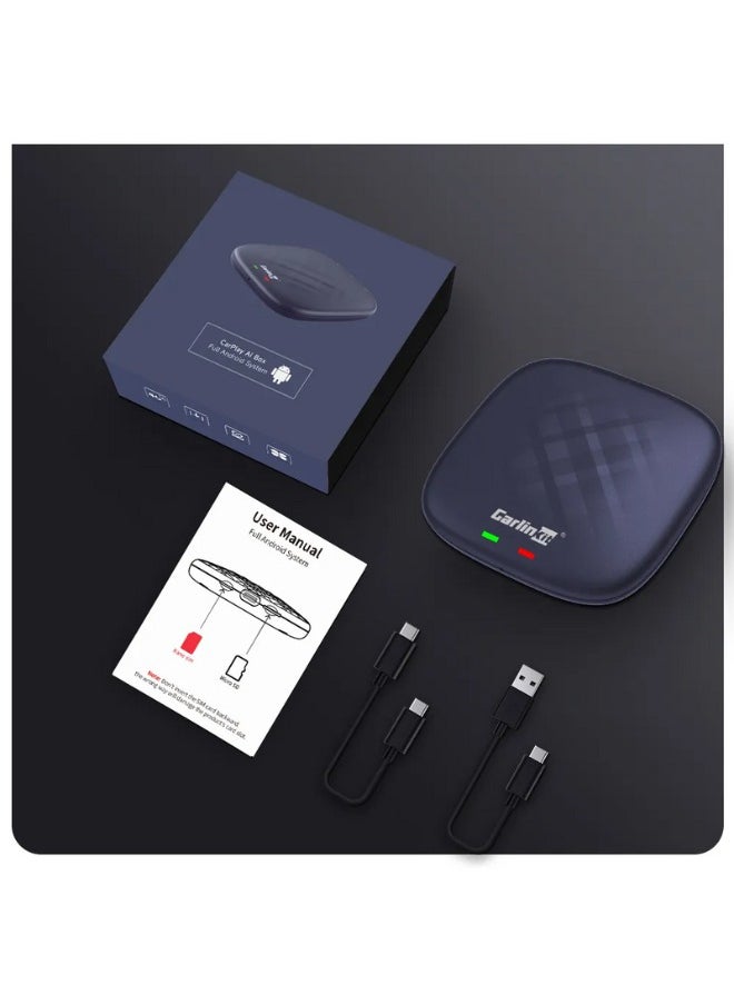 Carlinkit - ORIGINAL Ai Box 4+64GB Android 13.0 Carlinkit CarPlay Ultra Series With Powerful Qualcomm QCM6125, Comes with Android Auto Apple Car Play Google Play Store - Image 1