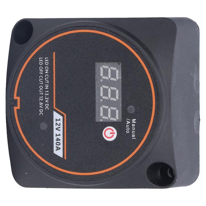 Qiilu Battery Isolator Relay 12V 140AMP Voltage Sensitive Split Relay for Automotive and Marine Applications - Image 1