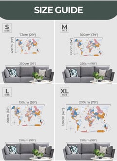 Enjoy The Wood Exquisite Wooden World Map - Festival Edition: Luxury Handcrafted Wall Art Map for Elegant Home Decor and Unique Festival Decoration  - Image 3
