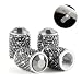 Alpmosn Car Wheel Tire Valve Caps 4 PCS Bling Tire Valve Caps Crystal Tire Caps Shinny Rhinestone for Women Universal Car Dustproof Tire Valve Caps for Cars Trucks SUV and Motorcycles Gray - Image 2