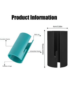 KASTWAVE Wrapping Paper Cutter 3 Pcs Gift Wrap Cutter, Portable Sliding Wrapping Paper Roll Cutter Tool Makes Wall Sticker Decorations and Gift Packaging  - Image 4
