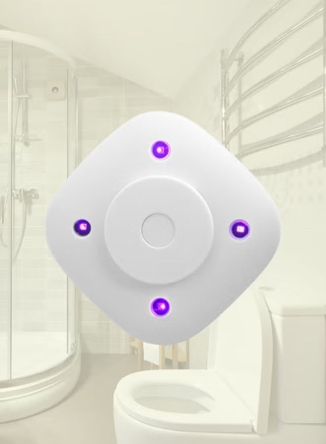 Smart Toilet UV Sterilizer – Rechargeable UV Disinfection Lamp with Negative Ion Odor Removal - Image 2