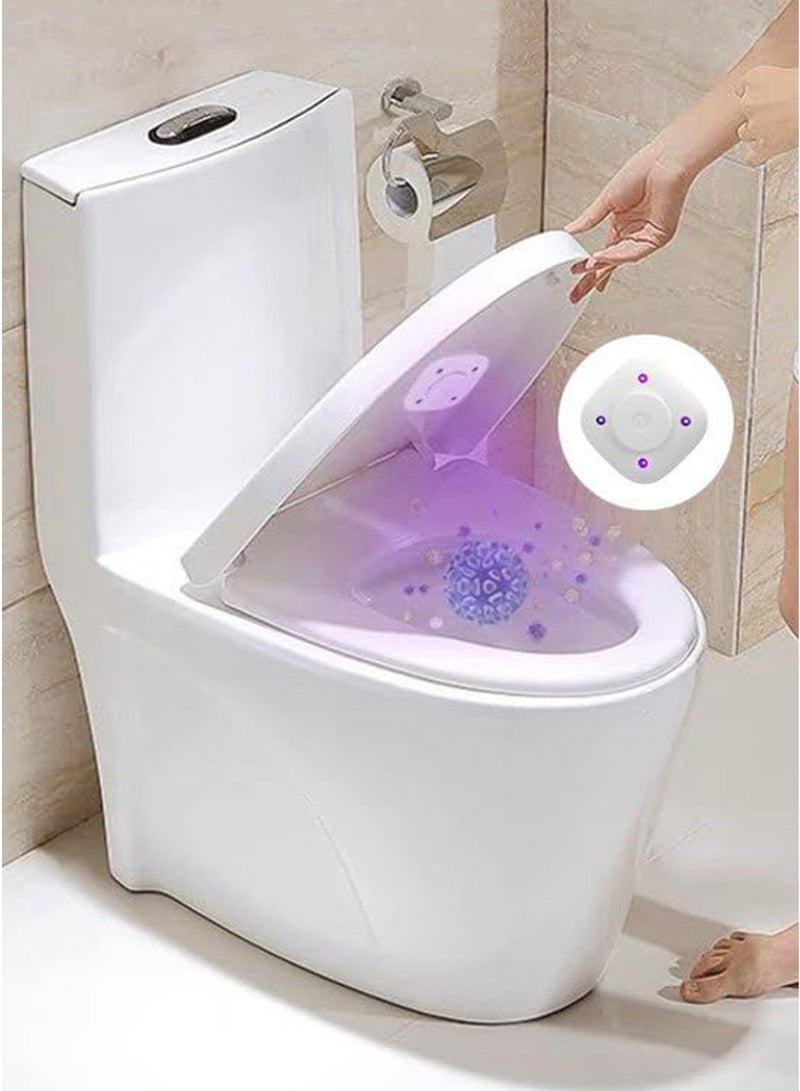 Smart Toilet UV Sterilizer – Rechargeable UV Disinfection Lamp with Negative Ion Odor Removal - Image 5
