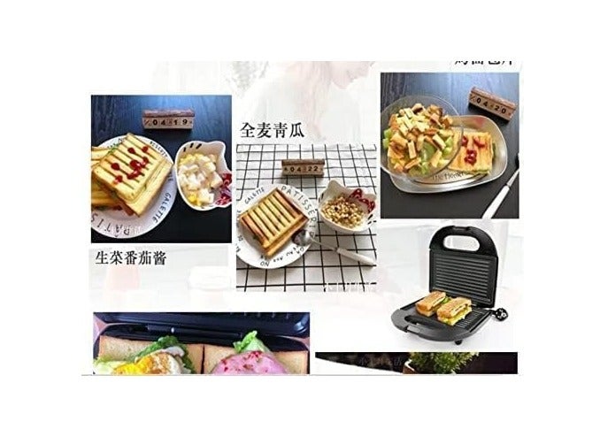 DSB KC1249 Sandwich Maker, with a modern design and 750W power. - Image 4