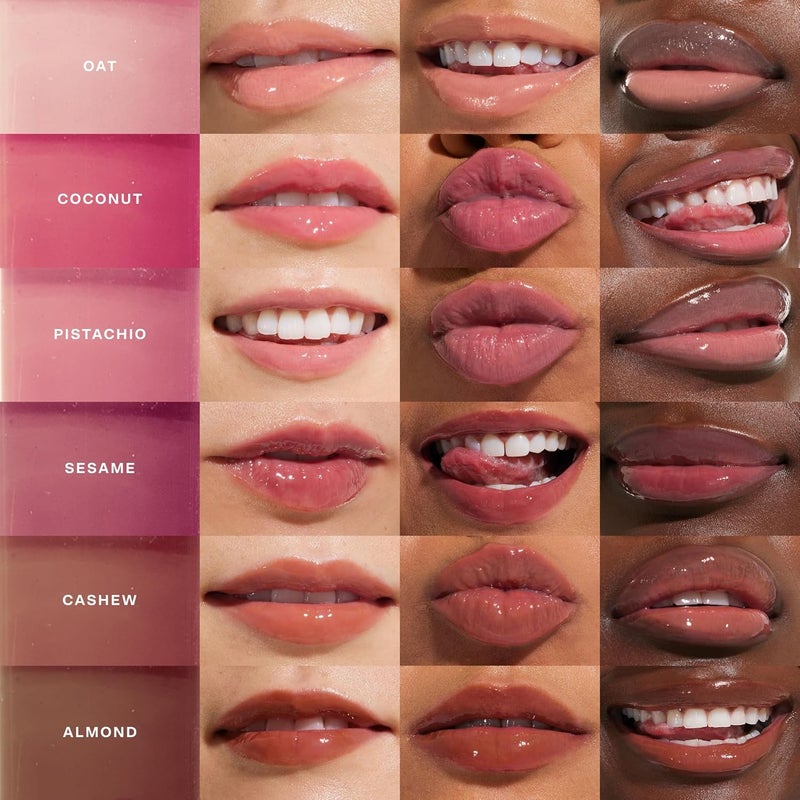 TOWER 28 ShineOn Milky Lip Jelly, OAT, Non-Sticky, Hydrating Vegan Lip Gloss in Milky Peachy Pink, Apricot and Raspberry Seed Oil, Moisturizing, Clean, Cruelty Free - Image 5