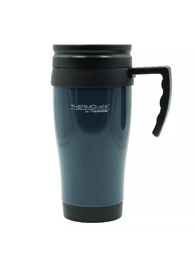 ترموس كوب معزول بالرغوة وخالي من مادة بي بي ايه باللونين الأسود والكحلي، 14 أونصة DF1060NY6 - Image 1