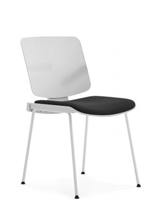 Training Chair With Soft Seat for Schools, Collages, Office, with Steel Frame for Sturdy Comfortable Seating, Black - pzsku/Z7E4FE4016A8AD0F213F9Z/45/_/1689232519/a6e3ff8f-cc68-4101-b8c8-9299999d71b2