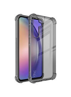 Case Cover For Samsung Galaxy A35 5G imak Shockproof Airbag TPU Phone Case Transparent Black