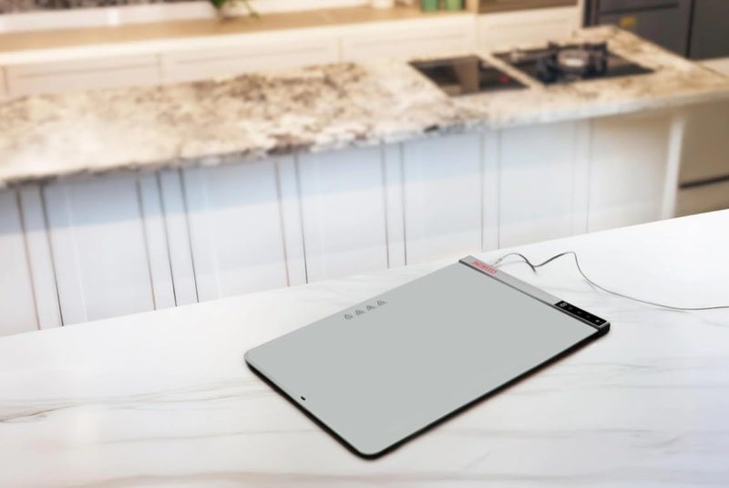 Clearline FlexiHeat 400W Food Warming Mat | Rollable & Portable Buffet Food Warmer | Digital Temperature Control (40°C–100°C) | 6-Hour Timer | Safe Silicone Surface | Sage Green/Light Grey - Image 2