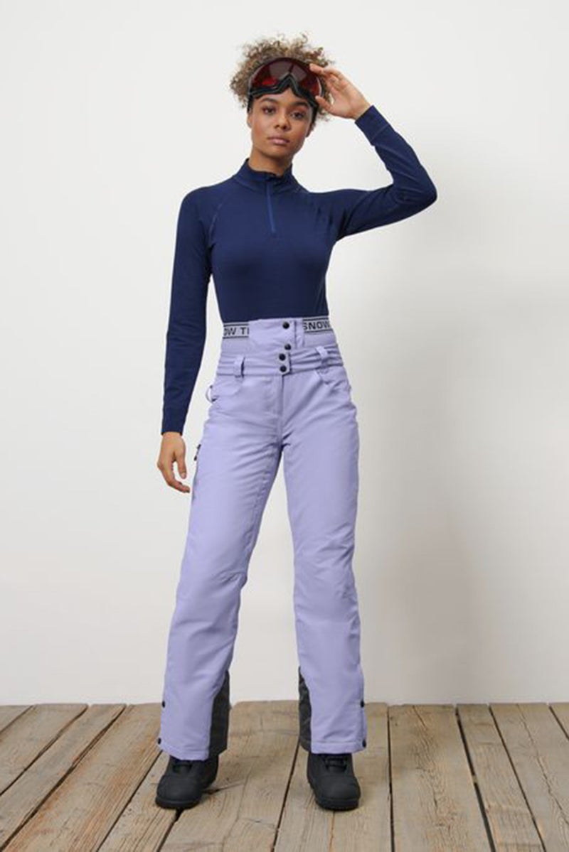Tchibo Women Regular Fit Ski Pants, Lilac  - Image 1